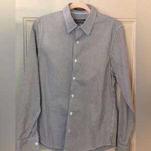 Club Monaco Tattersall Button Up Shirt